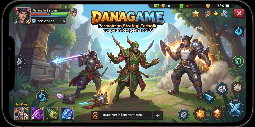 Gameplay seru dan mendebarkan dalam DANAGAME yang penuh strategi.