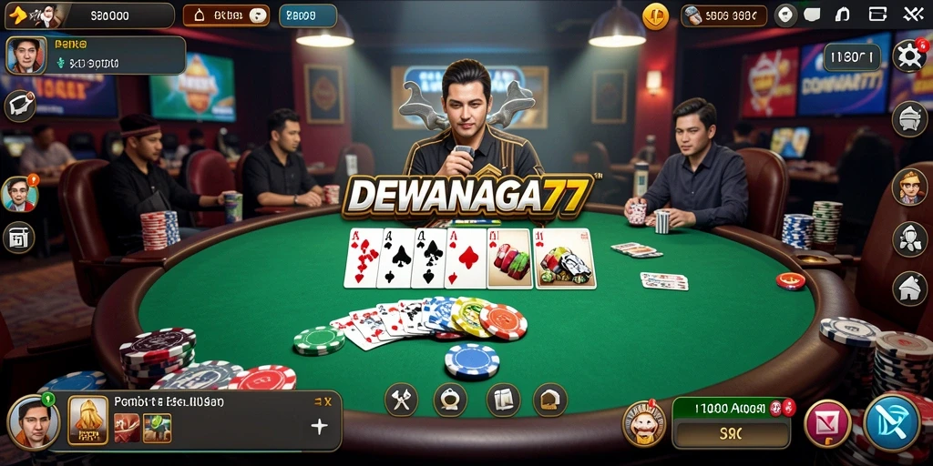 Tampilan gameplay DEWANAGA77 yang seru dan mengasyikkan.