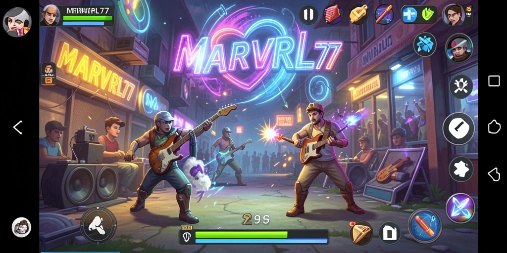 Gameplay seru dari MARVRL77 yang memadukan musik dan tantangan.