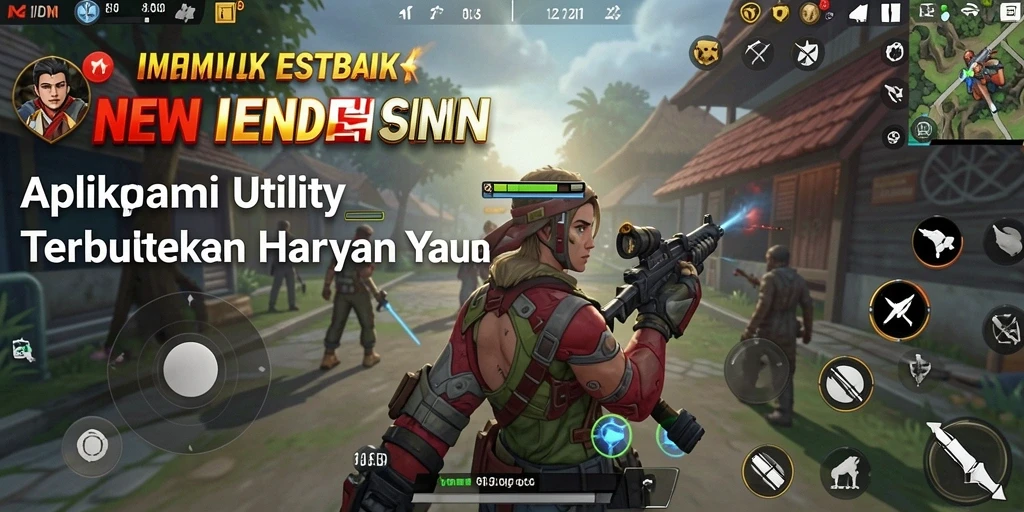 Tampilan antarmuka utama aplikasi Utility NEWIDN yang bersih dan mudah dipahami.