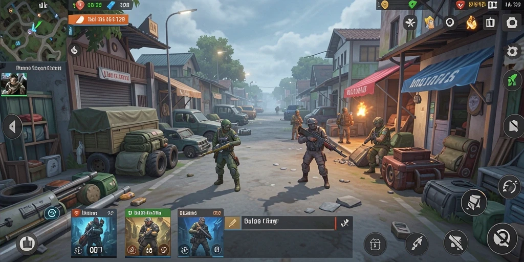 Tampilan menarik gameplay OLX128 yang penuh strategi dan tantangan.