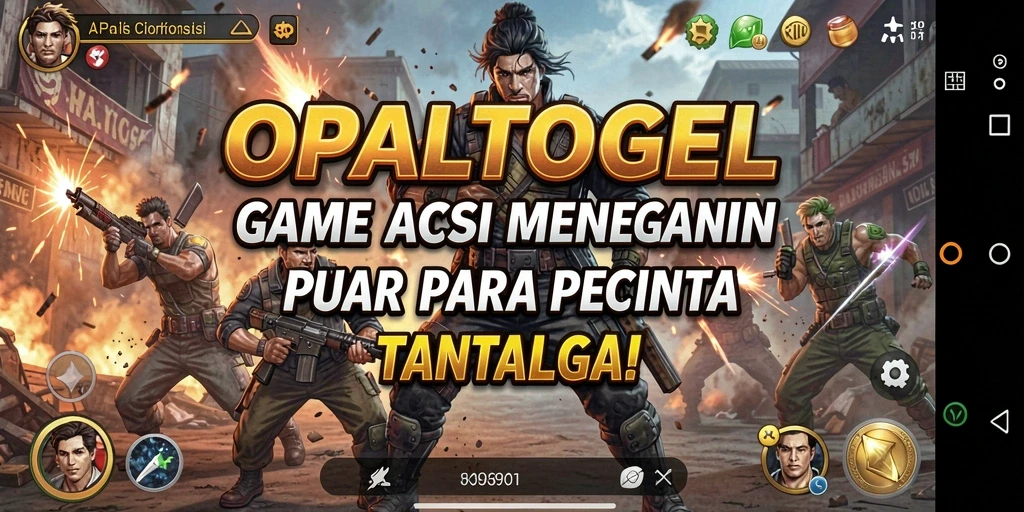 Tangkapan layar OPALTOGEL menampilkan gameplay aksi yang intens dan seru.