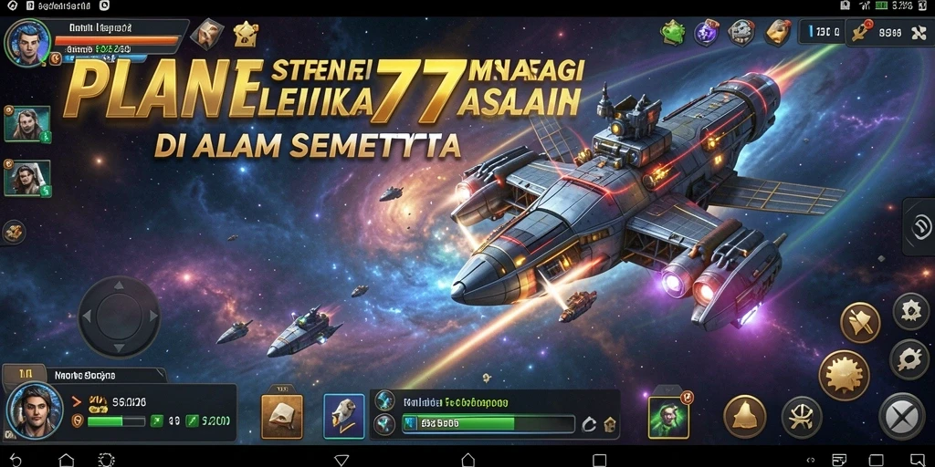 Tampilan gameplay PLANET77 dengan elemen strategi yang mendebarkan.