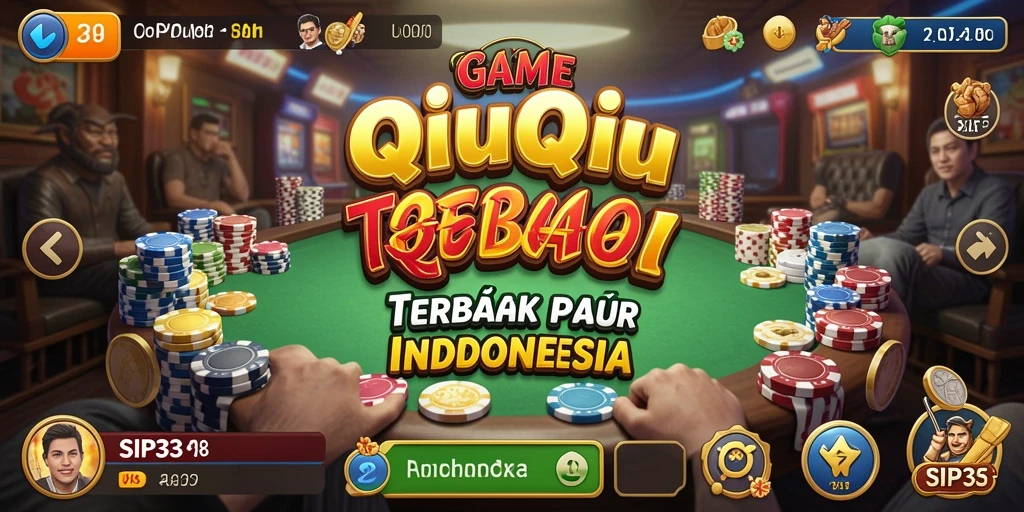 Screenshot SIP33 menampilkan gameplay seru QiuQiu dengan grafis memukau.
