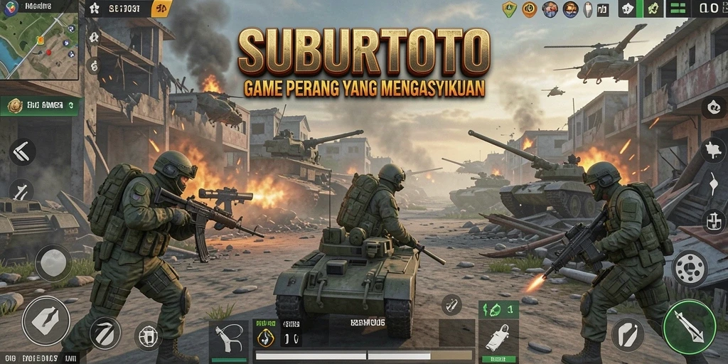 Tampilan menegangkan dari pertempuran dalam SUBURTOTO.